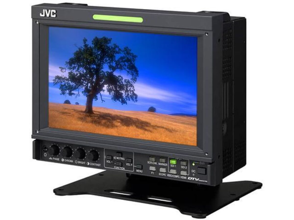 JVC Dual 9 Full HD Broadcast Rack LCD Monitor (4 RU)