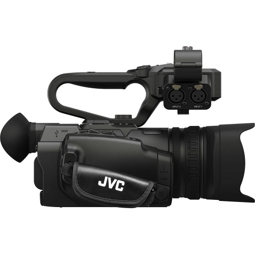 JVC GY-HM250SP 4KCAM Sports Production Streaming Camcorder Side B
