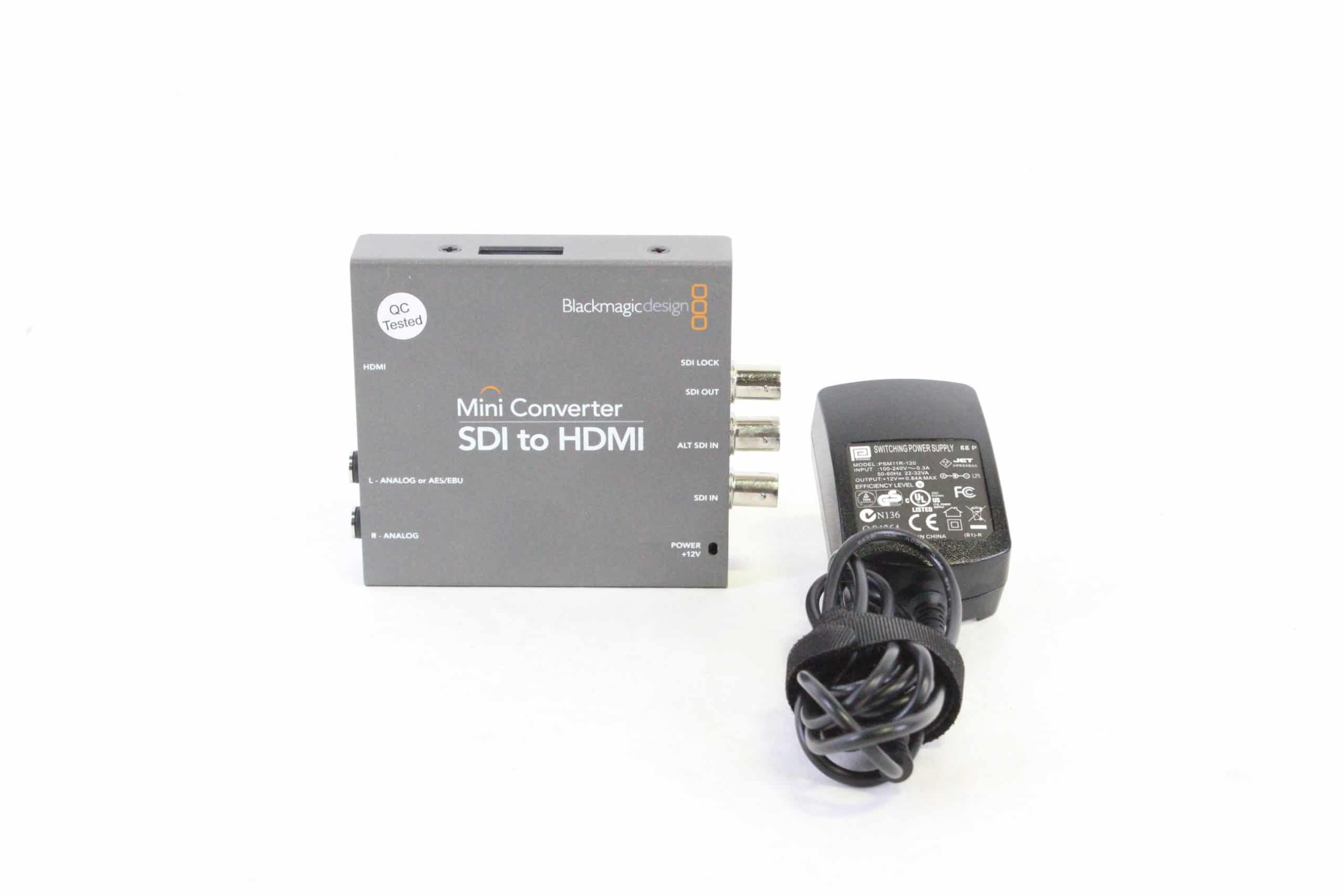 BlackMagic CONVMBSH SDI to HDMI Mini Converter w/ Power Supply · AV Gear