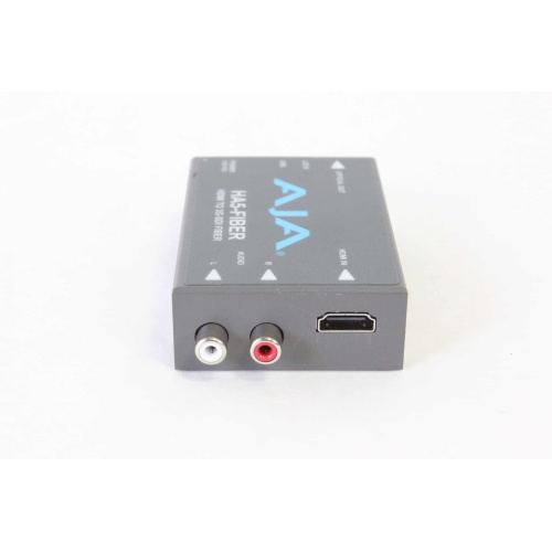 AJA HA5-Fiber HDMI to 3G-SDI over Fiber Video and Audio Converter SIDE1