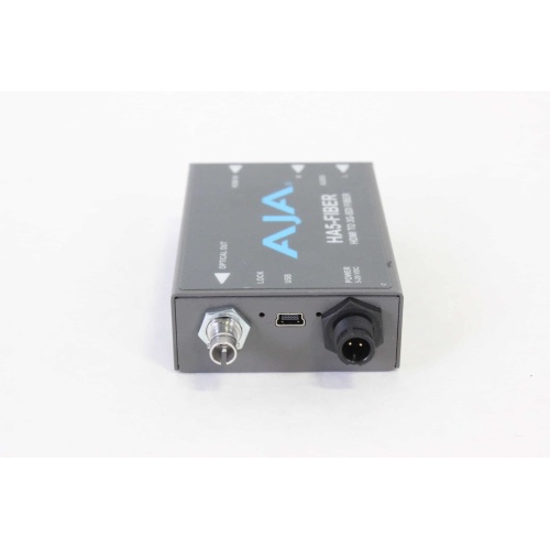 AJA HA5-Fiber HDMI to 3G-SDI over Fiber Video and Audio Converter SIDE2