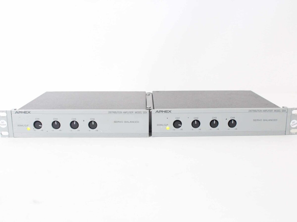 Aphex Distribution Amplifier Model 120A (PAIR - ATTACHED 