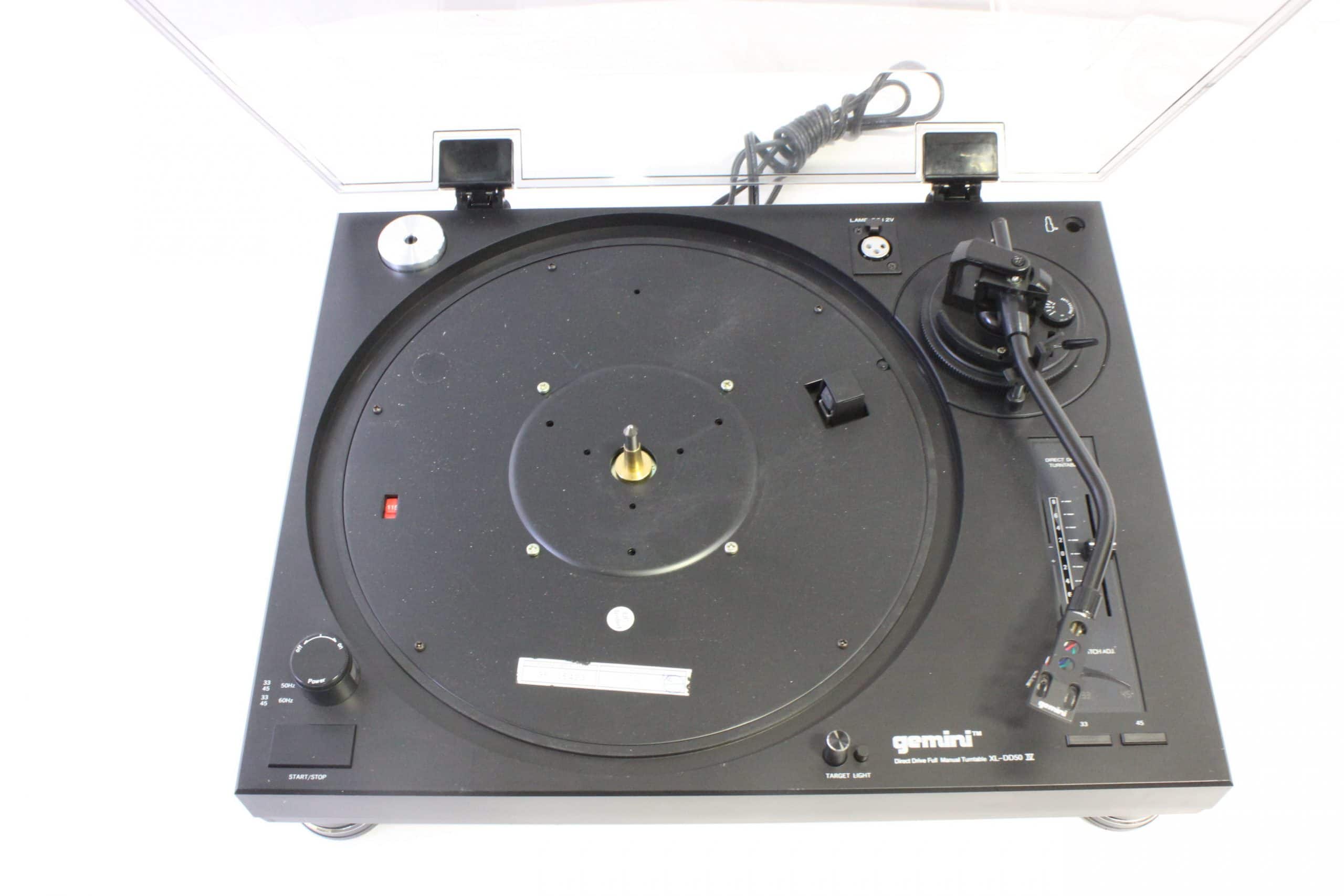 Gemini XL-DD50 IV Professional Direct - Drive Turntable (FOR PARTS -  Original Box)