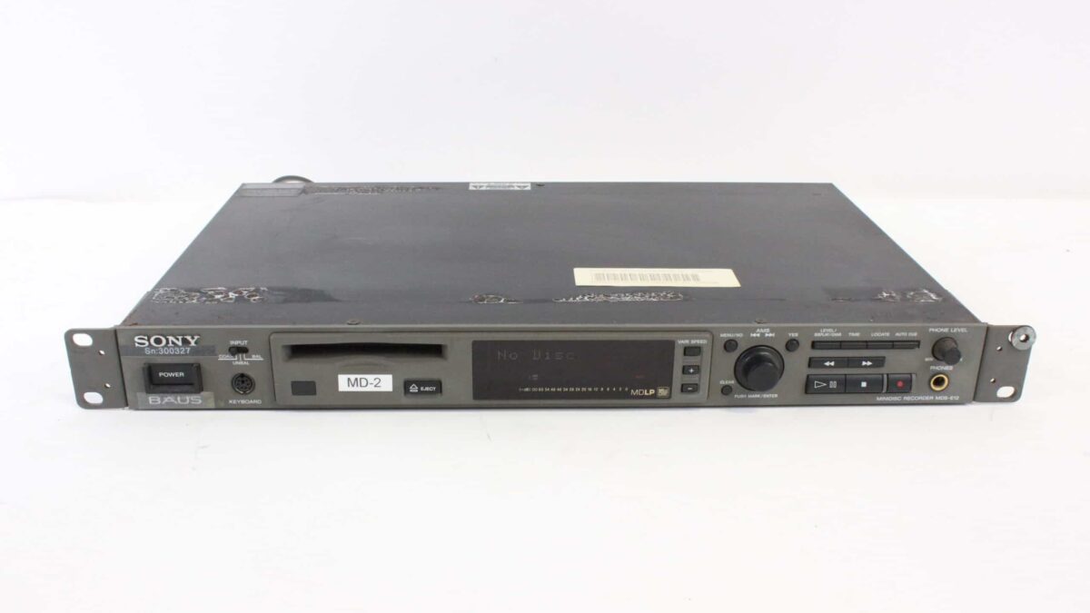 Sony MDS-E12 Mini-Disc Recorder