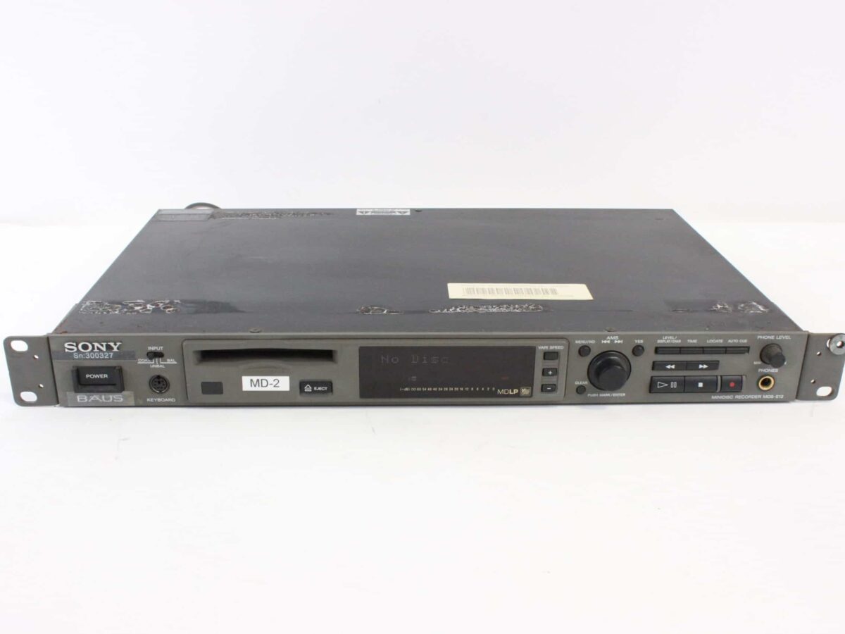 Sony MDS-E12 Mini-Disc Recorder