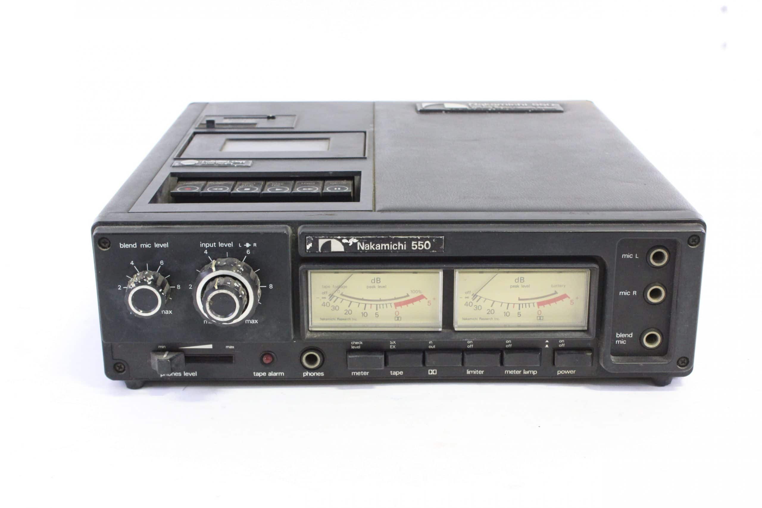 Nakamichi 550 Dual Tracer Veratile Stereo Cassette System w/ Power Supply