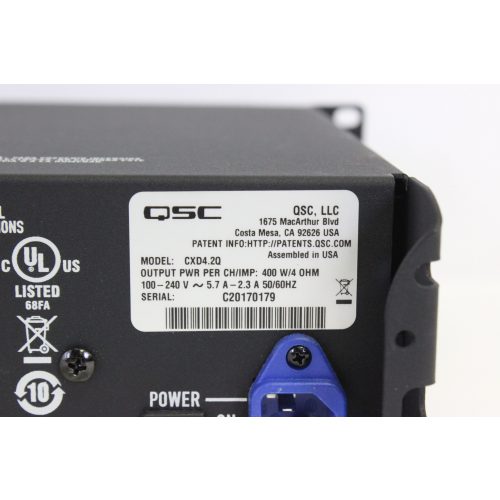 qsc-cxd42q-4-channel-processing-amplifier-2500w-no-display label