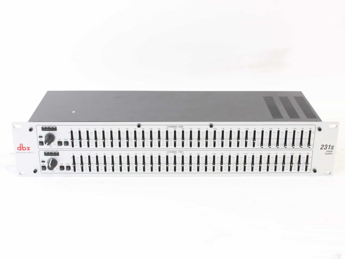 dbx 231s 2-Channel 31-Band Graphic Equalizer (FOR PARTS)