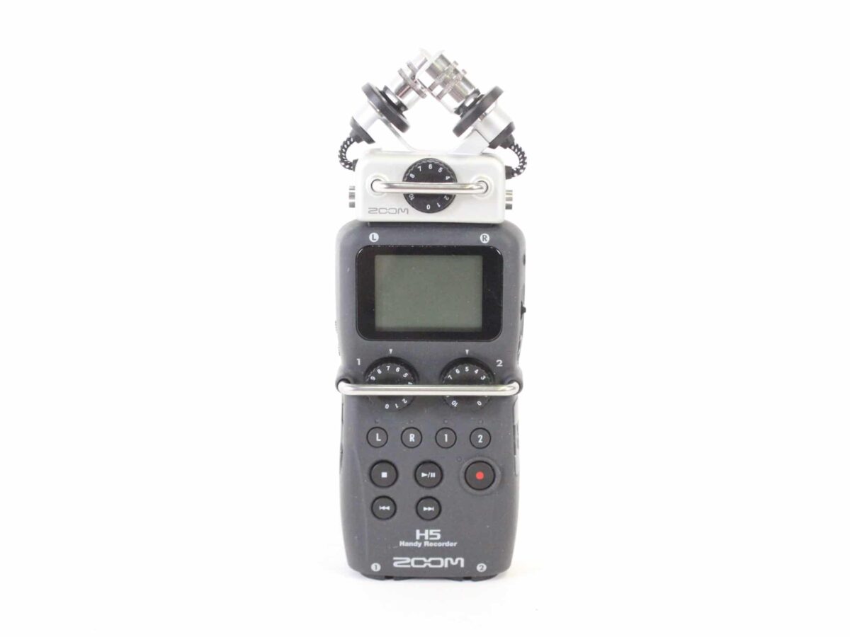 Zoom H5 4-Input / 4-Track Portable Handy Recorder with Interchangeable X/Y  Mic Capsule