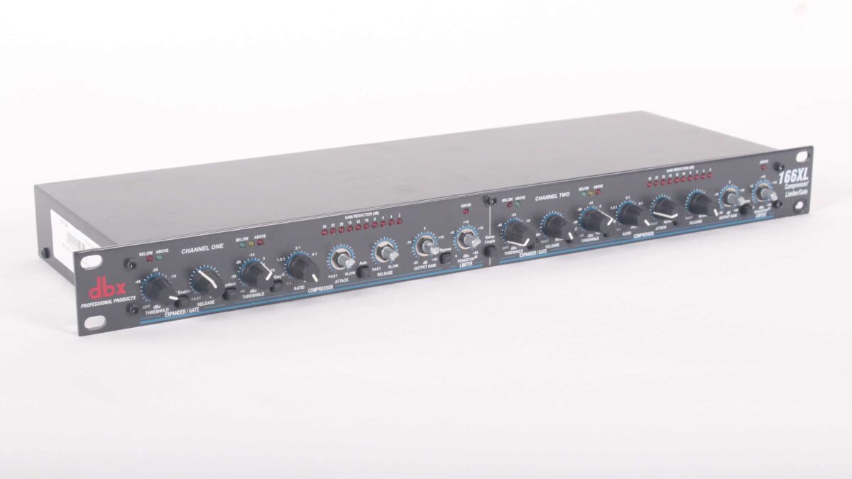 DBX 166XL Compressor/Limiter/Gate [MISSING KNOBS] | AVGear 