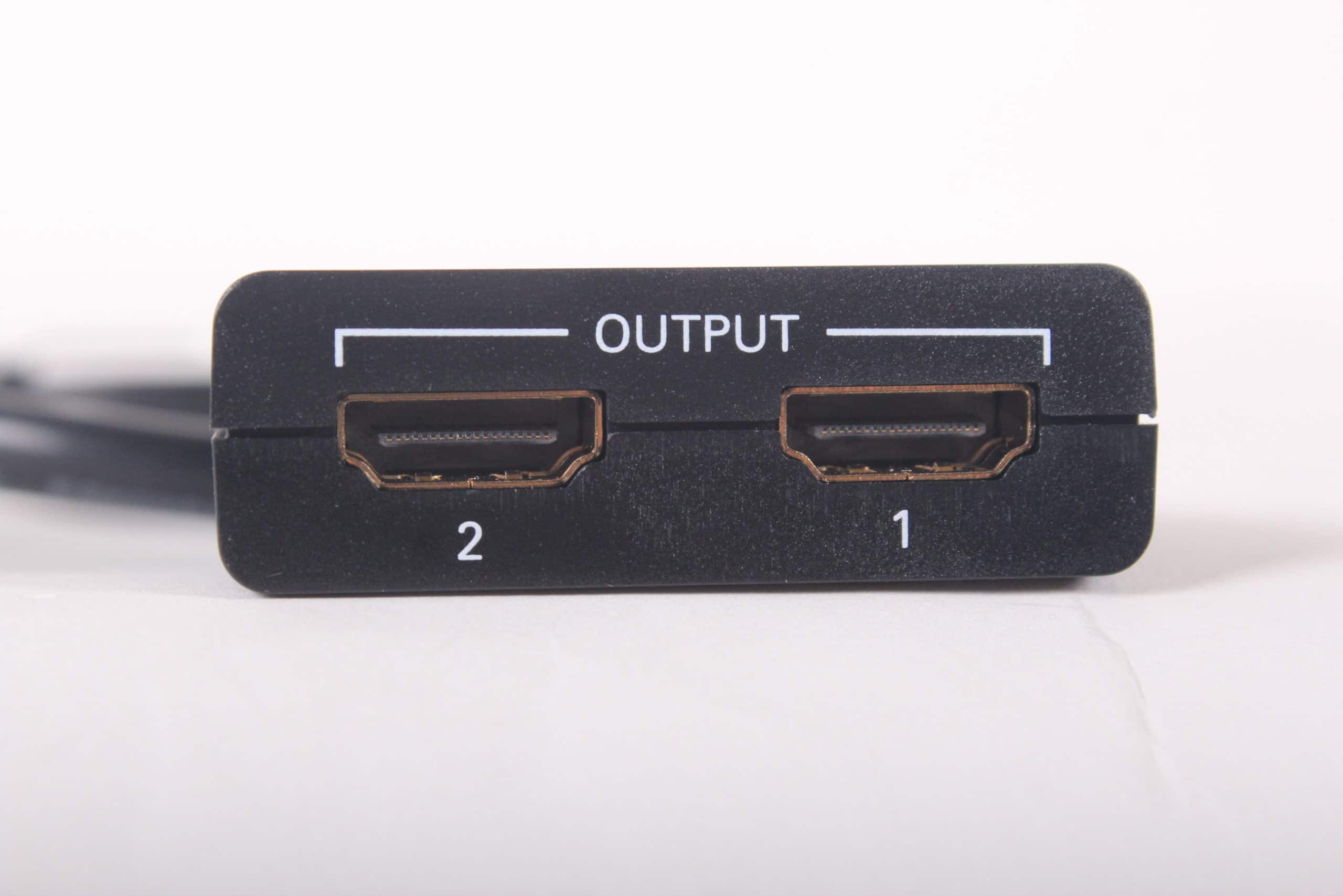 Tripp Lite 2-Port HDMI Splitter - UHD 4K, International AC Adapter -  video/audio splitter - 2 ports - B118-002-UHDINT - Audio Equipment 