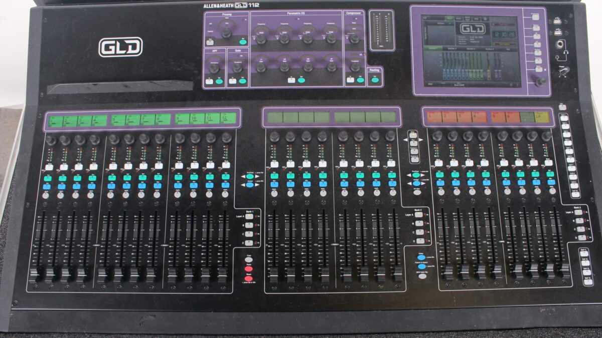 Allen & Heath GLD-112 Digital Mixer in Hard Case | AVGear.com