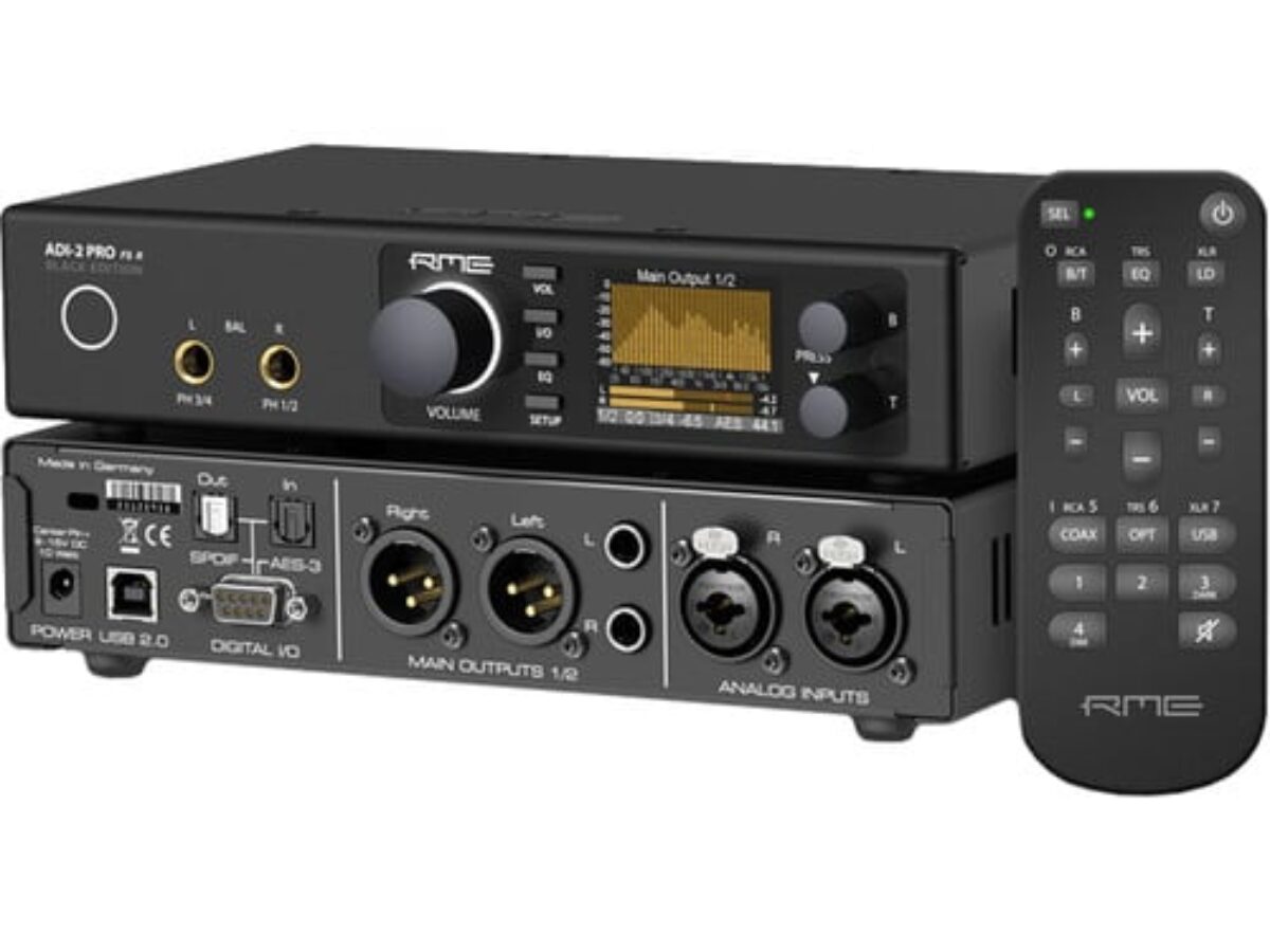 RME ADI-2 Pro FSR BE Reference AD/DA Converter | AVGear.com