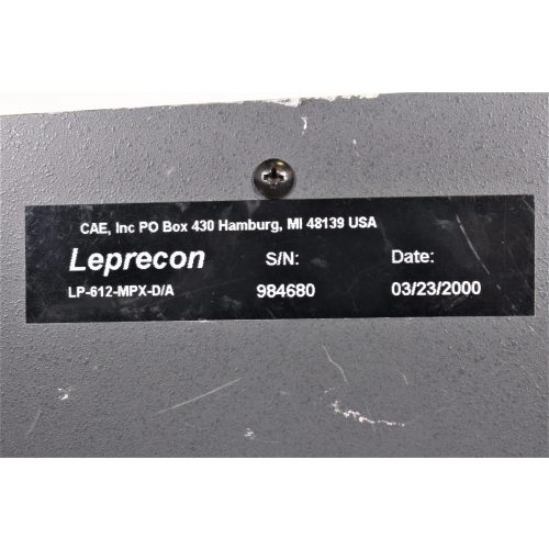 leprecon-lp-612-microplex-dmx-console-missing-buttons LABEL