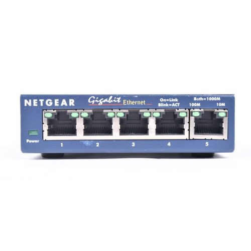 netgear-gs105-prosafe-5-port-gigabit-switch FRONT