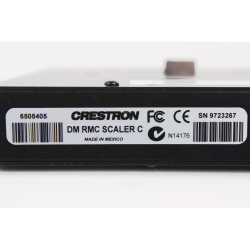 Crestron DM-RMC-SCALER-C Room Controller label