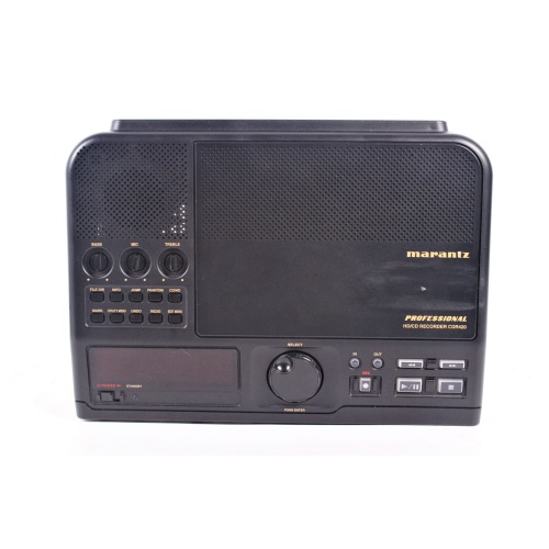 Marantz CDR420 Professional HD/CD Recorder w/ PSU in Pelican 1550 Hard Case back1