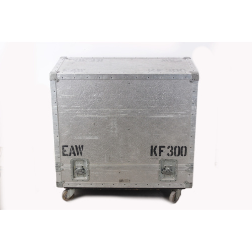 EAW KF300e 3-Way Speakers (Pair) w/ Road Case (FOR PARTS) case