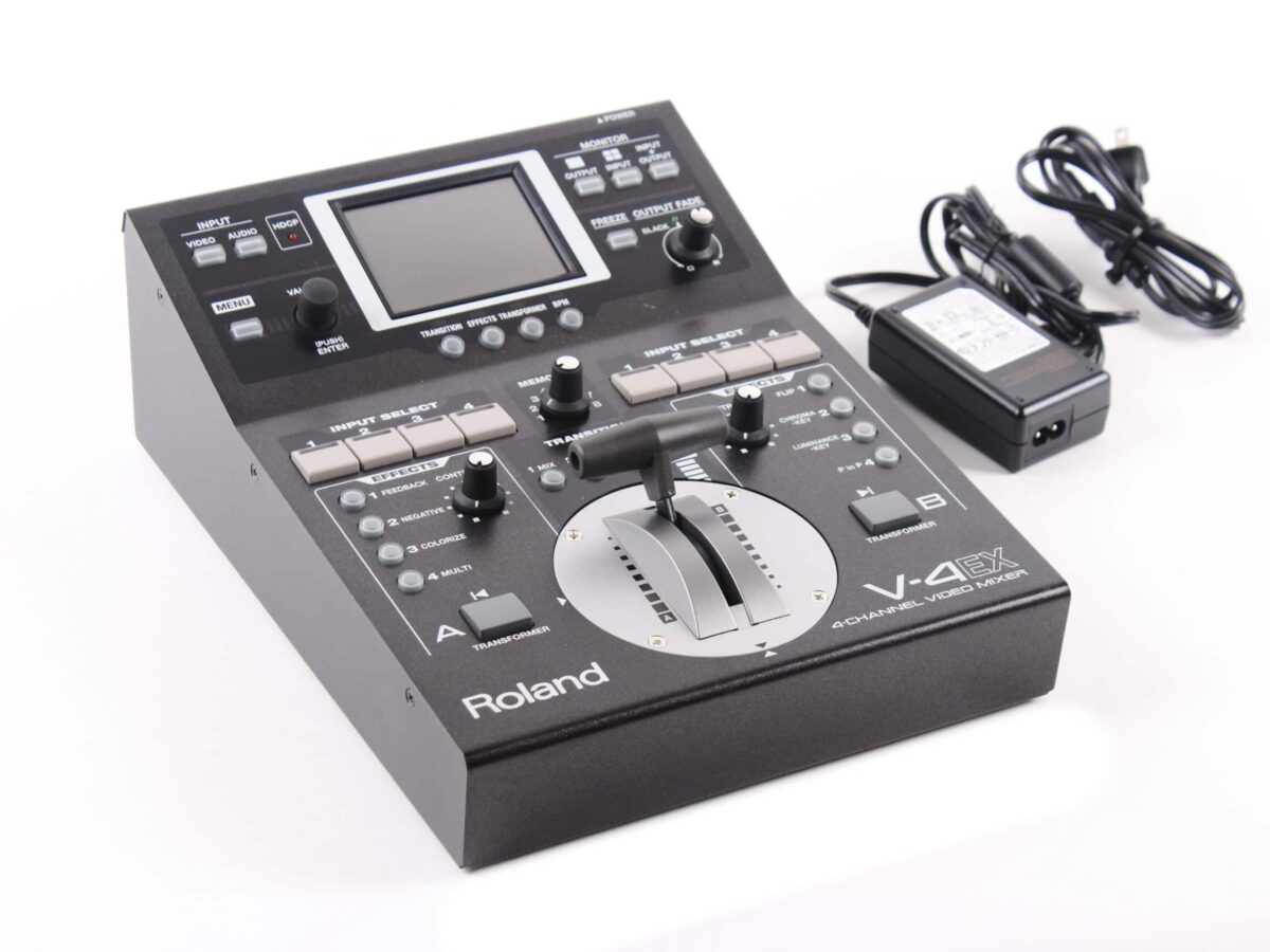 Roland V-4EX 4-Channel Digital Video Mixer w/Effects | AVGear.com