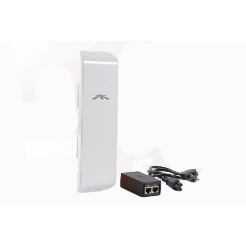 Ubiquiti Networks NSM5 NanoStation5 Broadband Outdoor Wireless CPE Router w/ PoE (different logo) (used in box) main