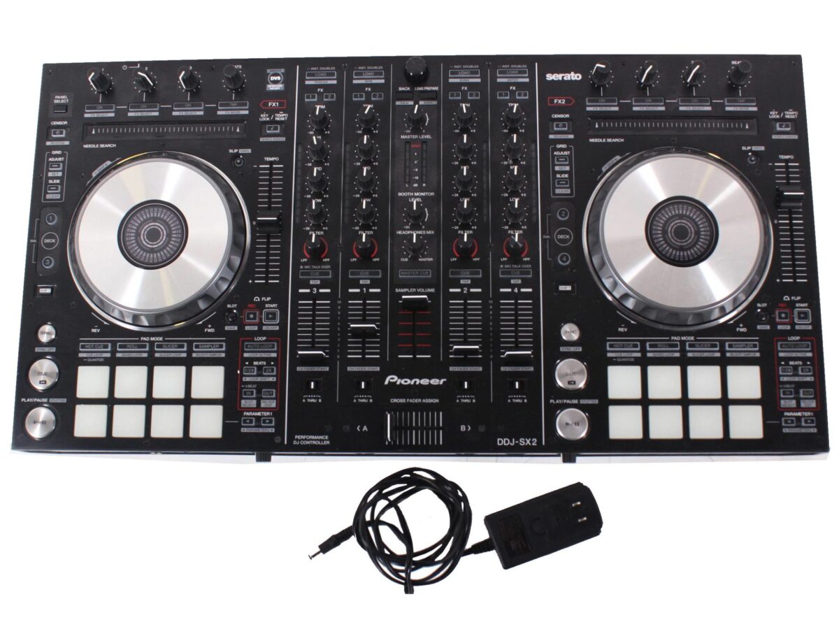 Pioneer DJ DDJ-SX2 4-Channel Controller for Serato DJ