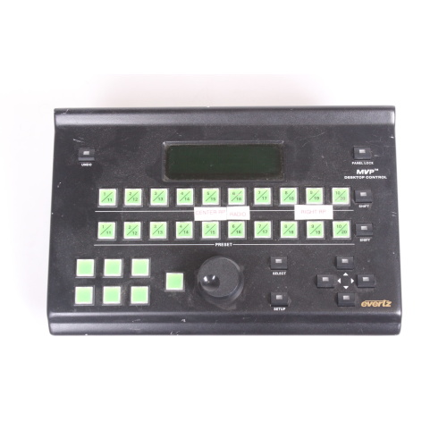 Evertz 3000DCP MVP Desktop Remote Control Panel Unit front3