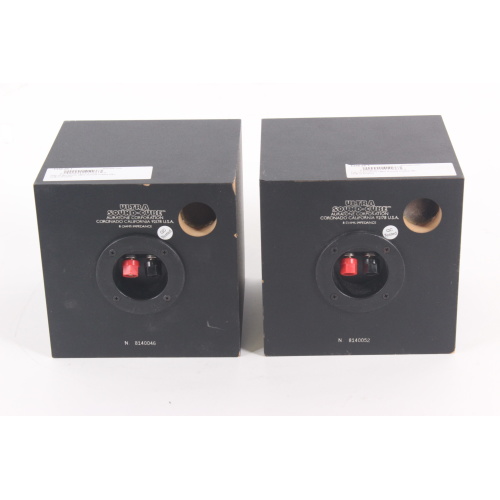 Pair of Auratone Ultra Sound Cubes (No Grill or Foam) back