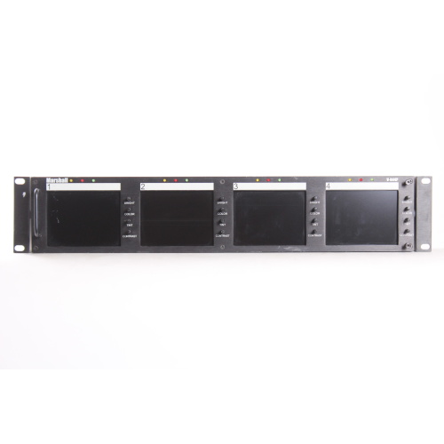 Marshall V-R44P 4-Inch Rack Mounted Full Color Active Matrix LCD Panels (Cracked PSU Port) front1