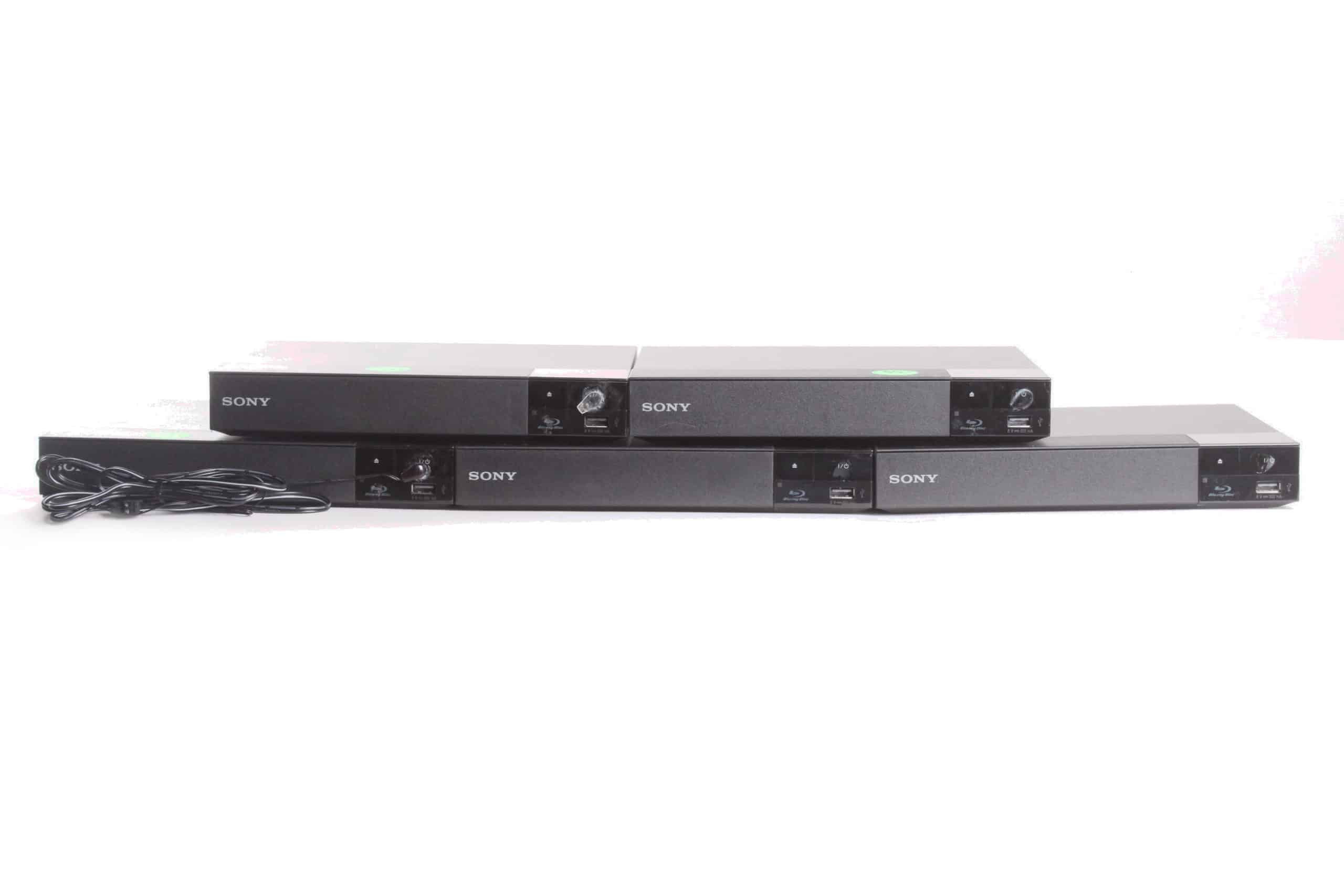 Sony BDP-S1500 Blu-Ray DVD Player (Lot of 5)