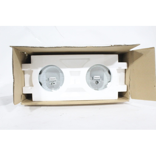 Pair of EAW CIS300 Ceiling-Mounted Two-Way Speakers Missing Grill and Coupler in Original Box - 8