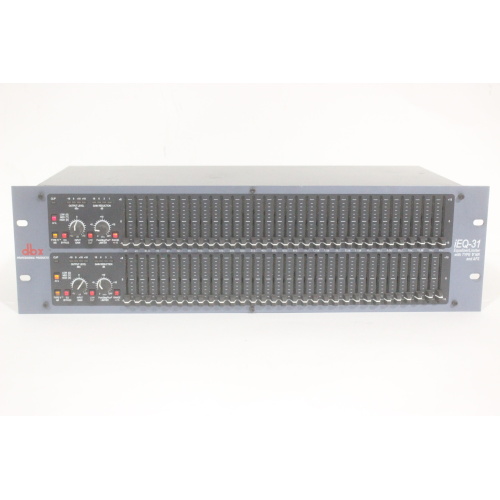 dbx iEQ-31 Dual 31-band Graphic Equalizer w Feedback Suppression C1314-6-8 - 2