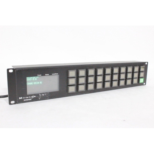 Grass Valley NV9640A 2 RU LCD X-Y Control Panel cover