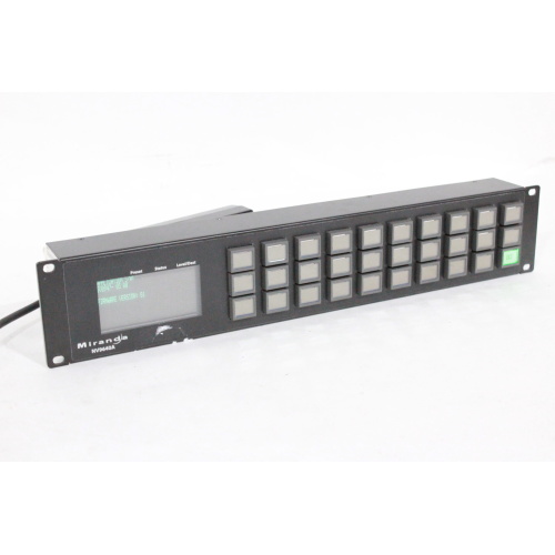 Grass Valley NV9640A 2 RU LCD X-Y Control Panel cover