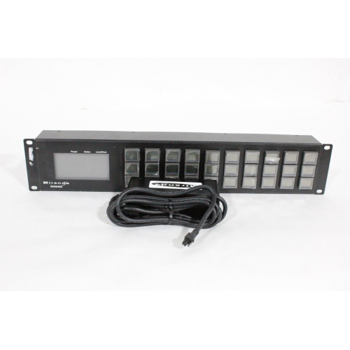 Grass Valley NV9640A 2 RU LCD X-Y Control Panel front