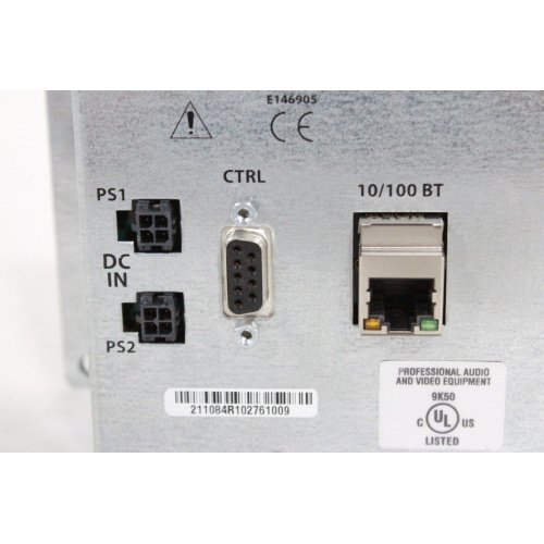 Grass Valley NV9640A 2 RU LCD X-Y Control Panel backplug