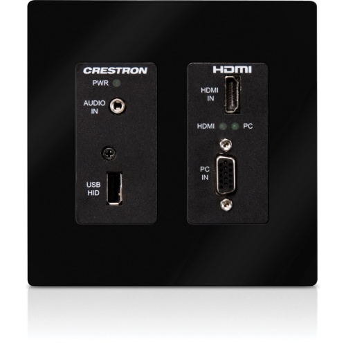 Crestron DM-TX-200-C-2G-B-T Wall Plate DigitalMedia 8G+Transmitter Cover