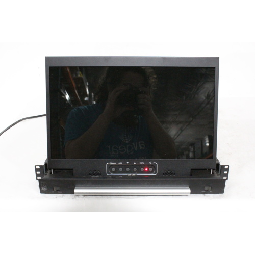 Crystal Image Technologies 1U 17" (1920 X 1080) LCD Monitor in Rackmount Drawer (RMD-151-F17A) openfront