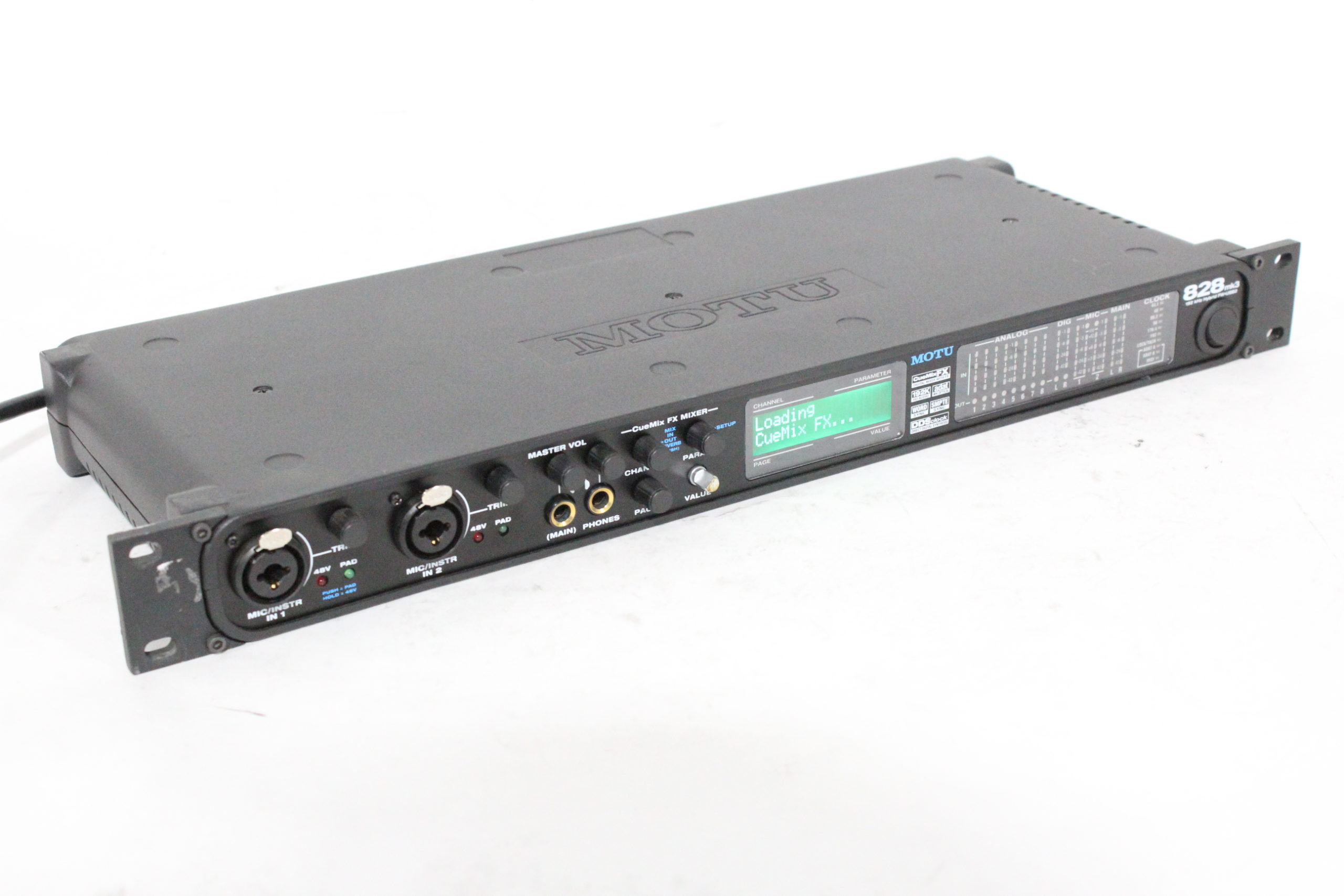 品質保証限定MOTU 828mk3 192 kHz Hybrid FW・USB2 オーディオインターフェース おまけ付 オーディオインターフェース