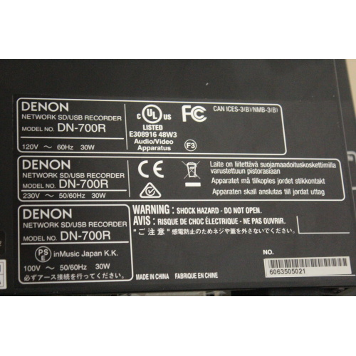 Denon DN-700R Network SD/USB Audio Recorder Tag