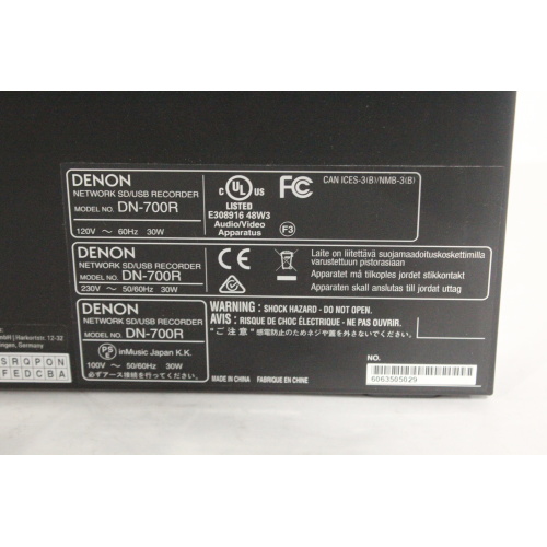 Denon DN-700R Network SD/USB Audio Recorder tag