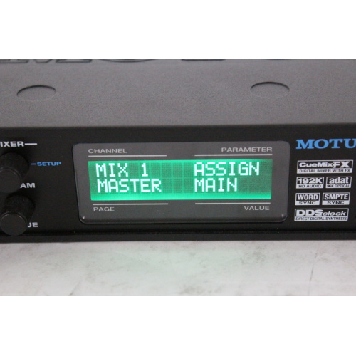 MOTU FW-USB2 828mk3 192 Khz Hybrid Firewire Audio Interface panel