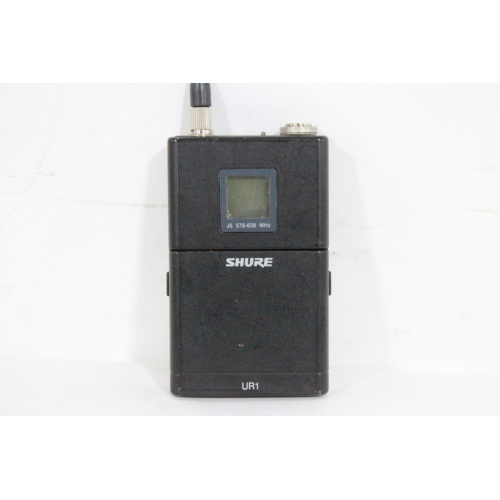 shure-ur1-bodypack-transmitter-j5-578-638-mhz-front1