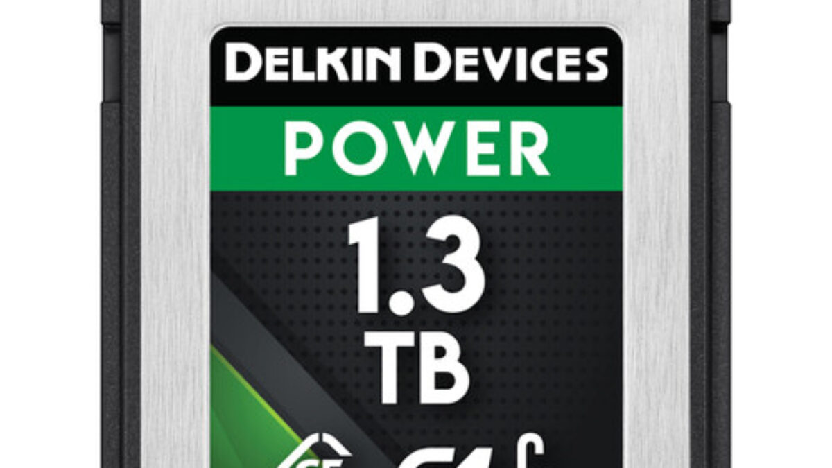Delkin Devices 1.3TB POWER CFexpress Type B | AVGear.com