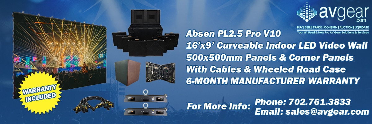 Absepn PL2.5 Pro V10 LED Video Wall