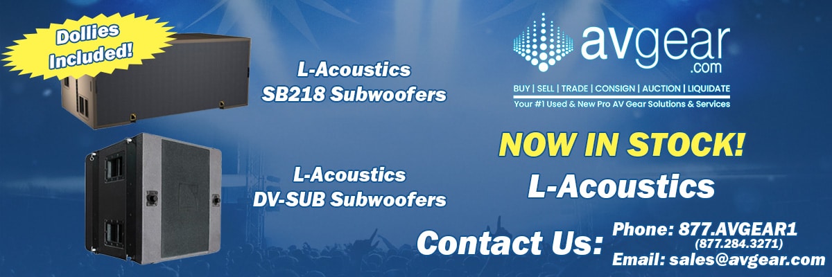 LAcoustics SB218 DV-SUB Subwoofers