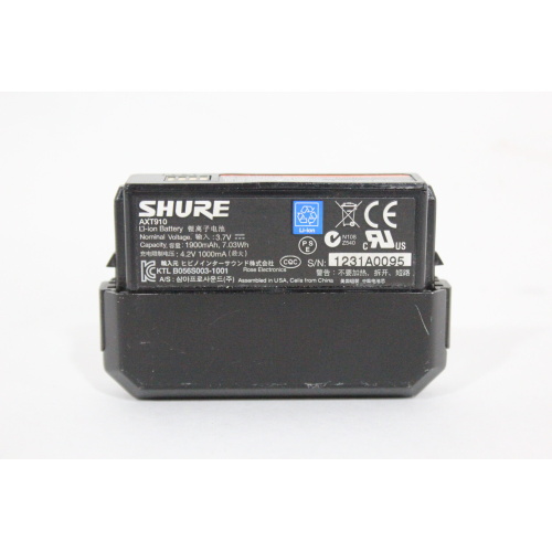 shure-axt100-g1-bodypack-transmitter-470-530-mhz-w-axt910-li-ion-battery