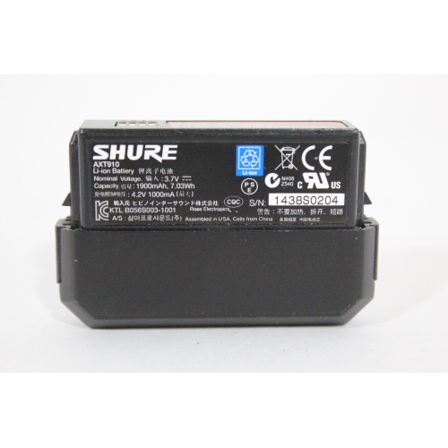 shure-axt100-g1-bodypack-transmitter-470-530-mhz-w-axt910-li-ion-battery