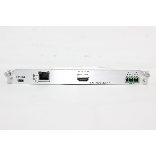 Crestron DM-NVX-D30C DM NVX 4K60 444 HDR Network AV Decoder Card - 2