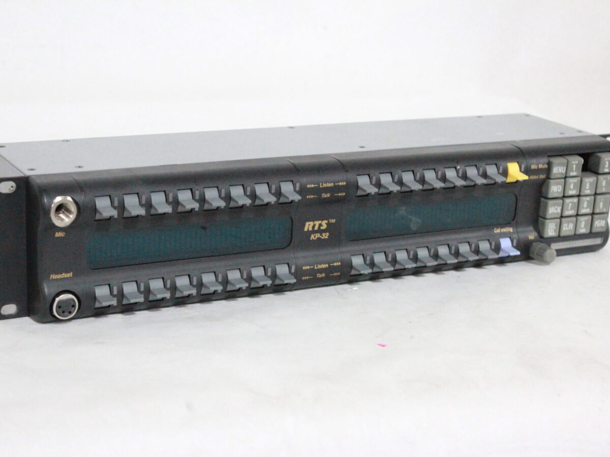 RTS Telex KP-32 32 Key Intercom Panel (Missing Button)