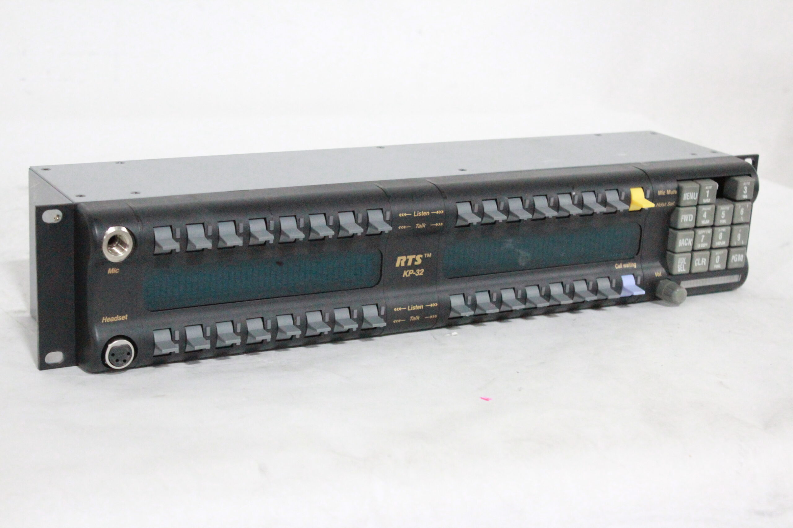 RTS Telex KP-32 32 Key Intercom Panel (Missing Button)